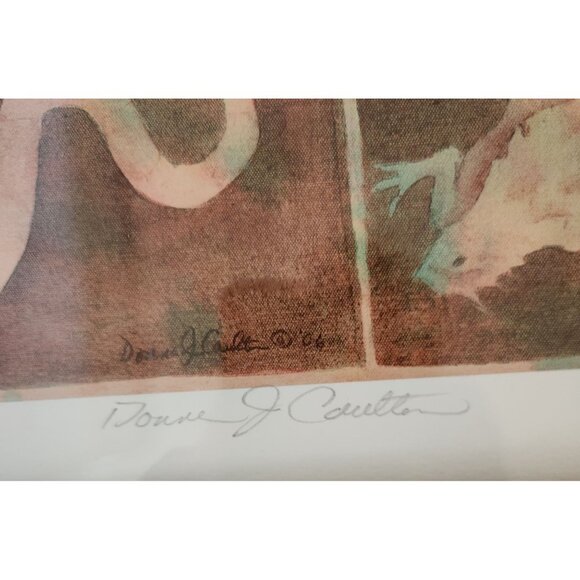 "Distant View" Southwest Picture geckos, lizards, Snakes and landscape, by Donna - Picture 4 of 4